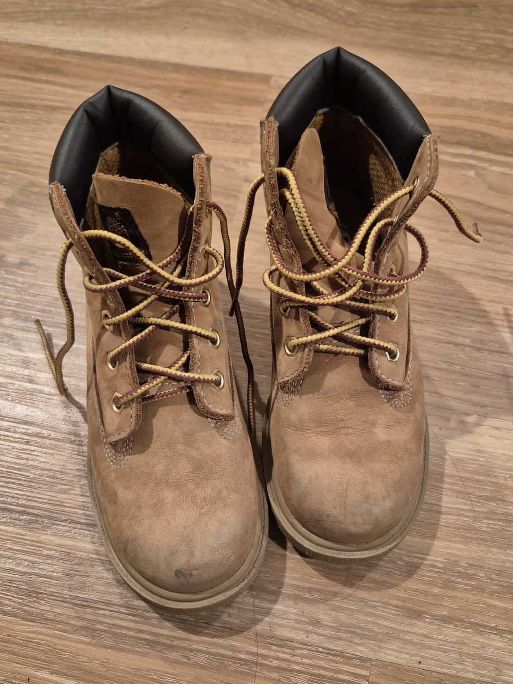Real Leather Waterproof Timberland Boots - Kids Size 12